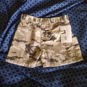 camo shorts  baby togs kidswear 6 to 9 months
